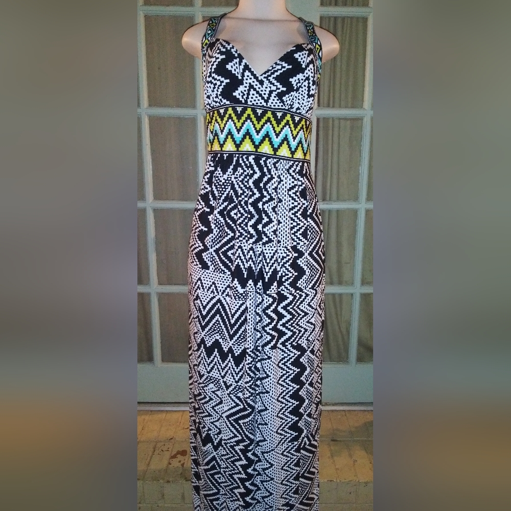 Maxi Dress by London Times 8